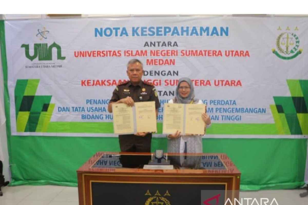 UINSU dan Kejati Sumut tandatangani nota kesepahaman
