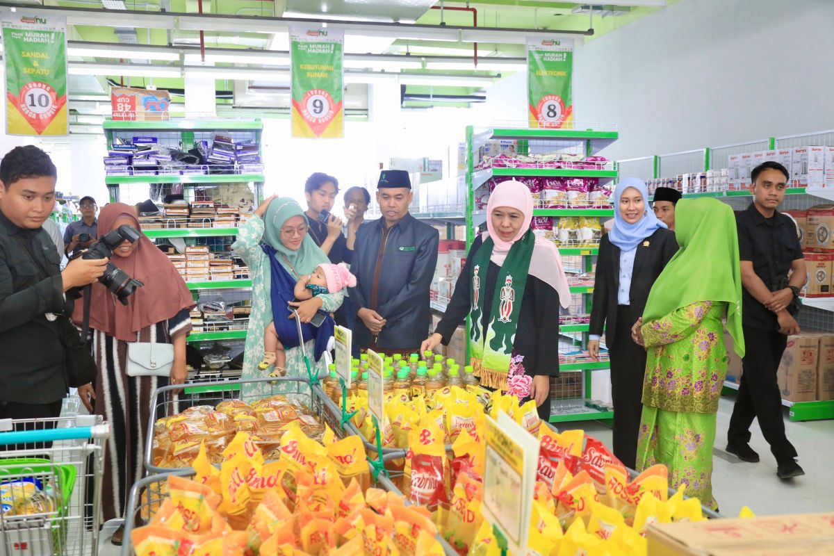 Khofifah sebut BMT NU Ngasem Bojonegoro jadi referensi koperasi lain