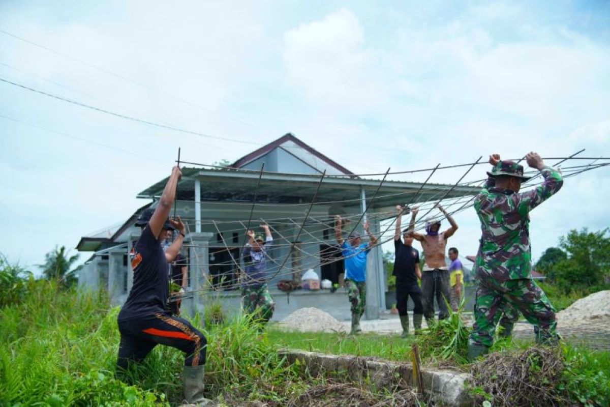 TMMD Kodim Tarakan Makin Perkuat Semangat Gotong-Royong