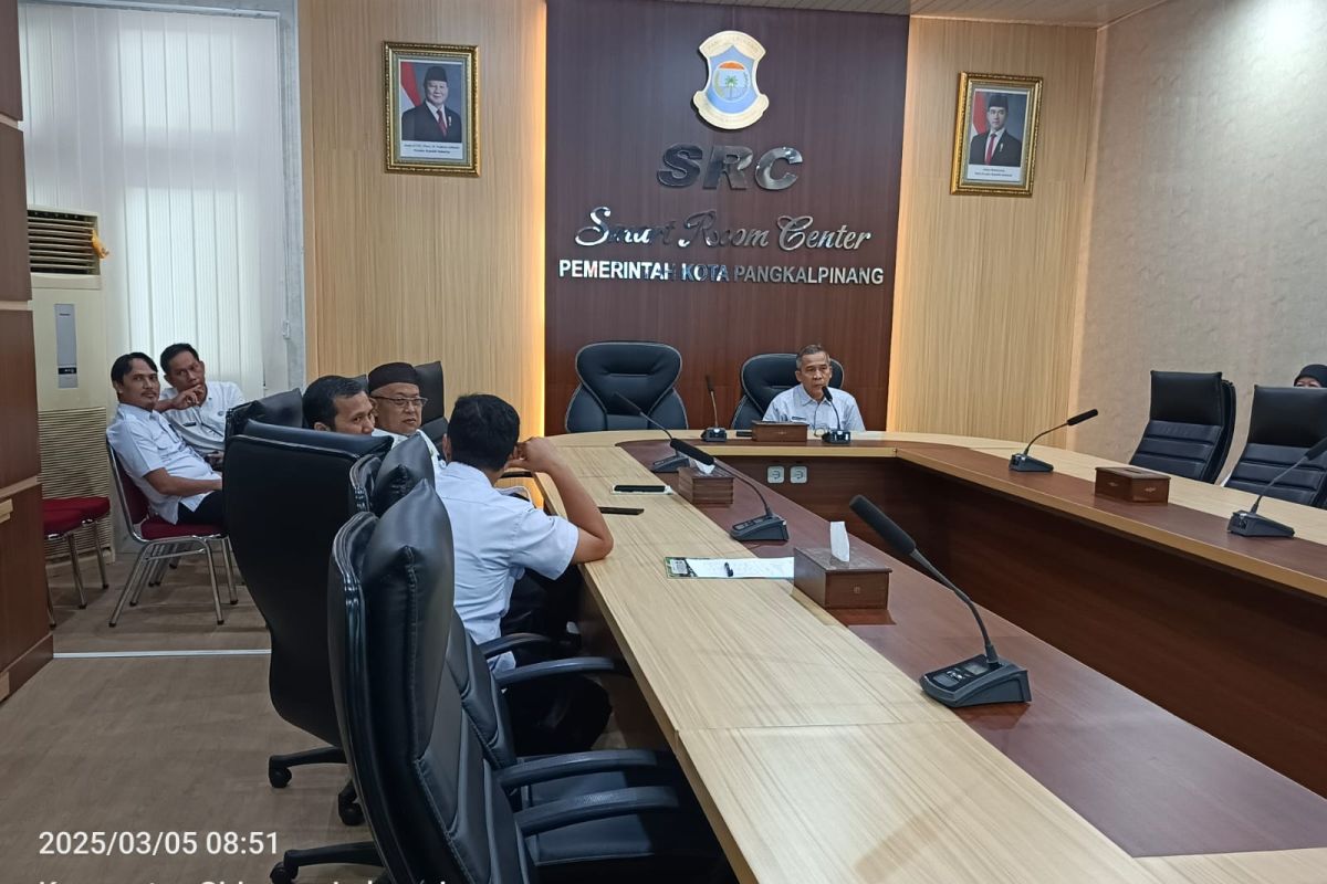 Inspektur Daerah Kota Pangkalpinang ikuti peluncuran IPKD MCP Tahun 2025