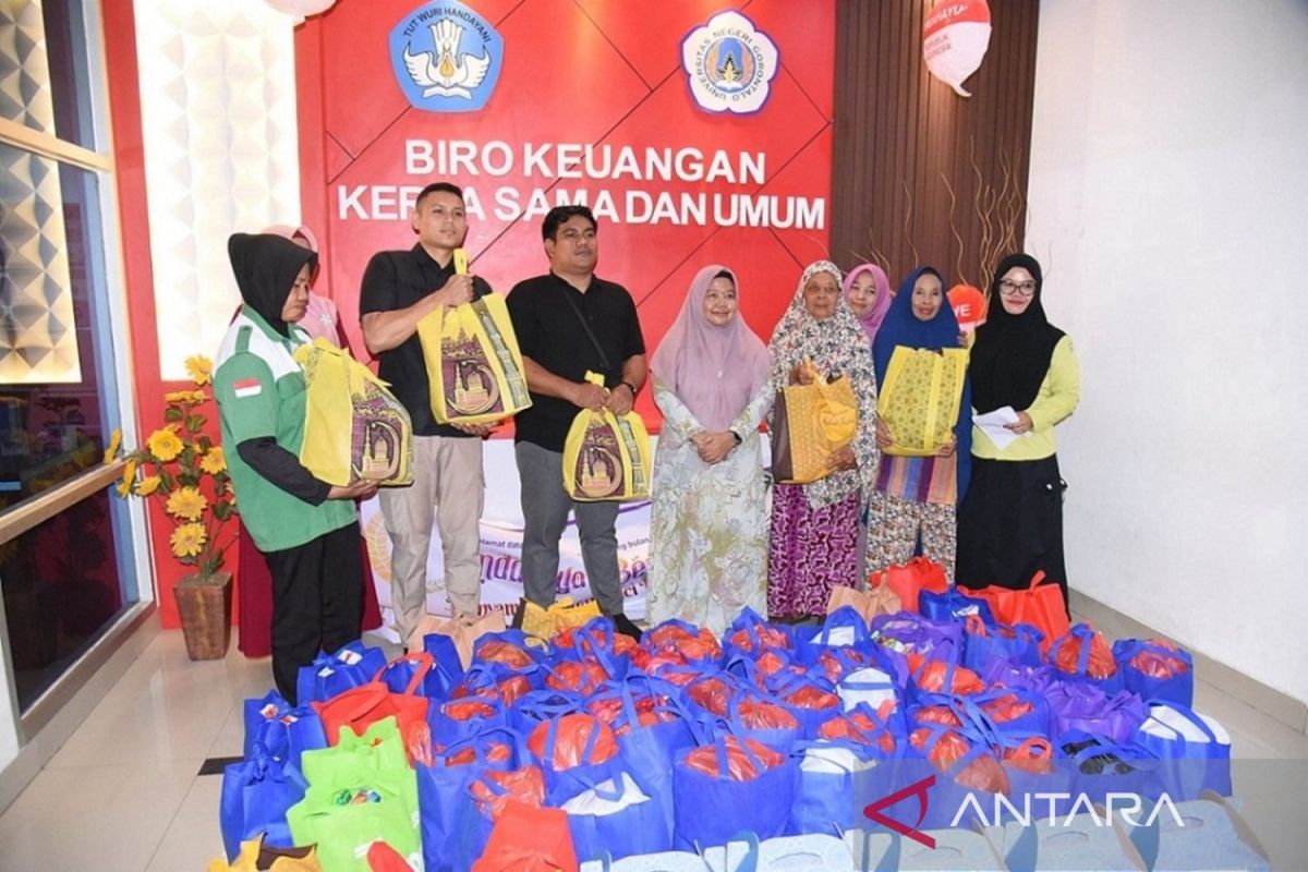 DWP UNG bagikan sembako di bulan ramadhan