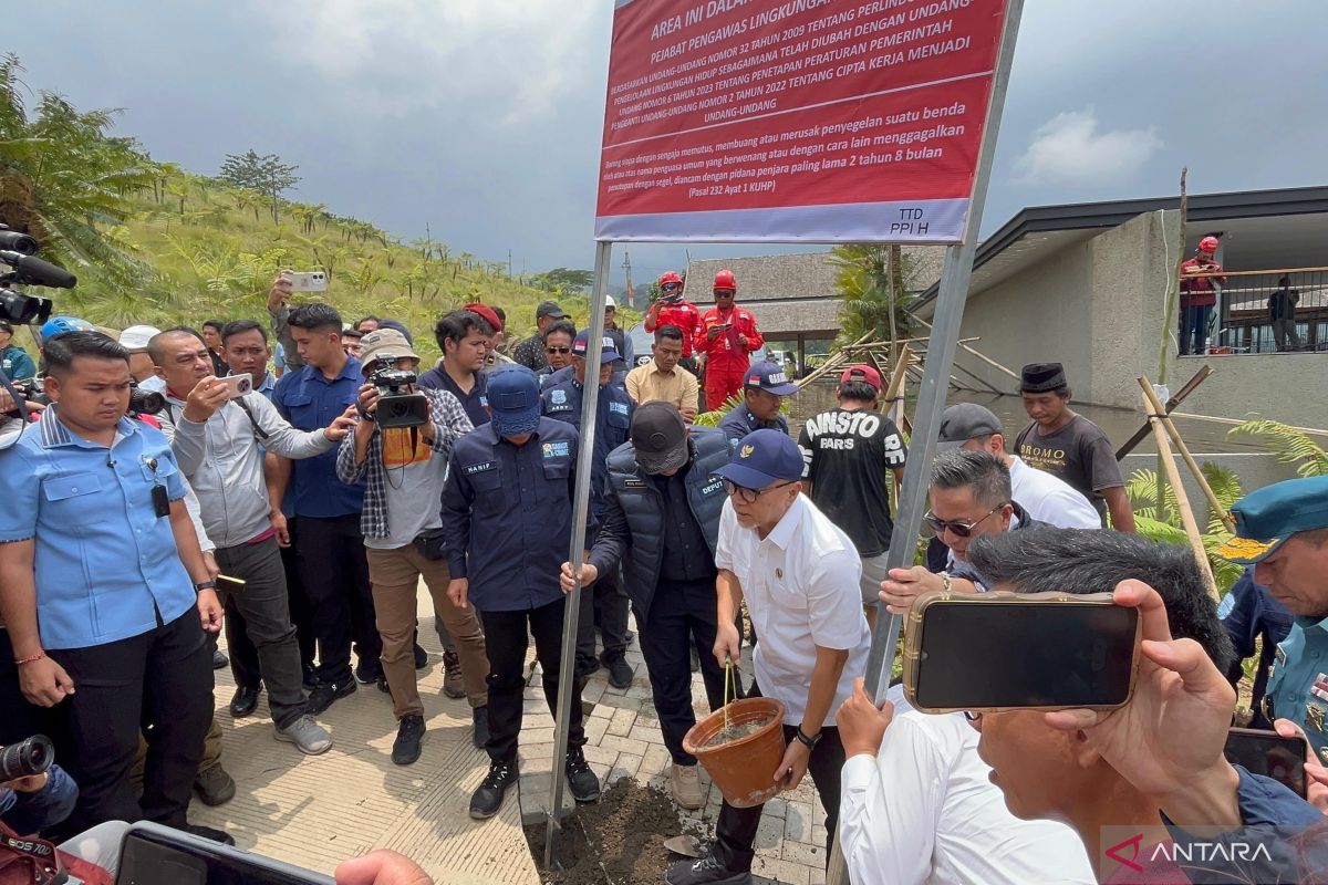 Puncak tourist spots sealed over land conversion violation