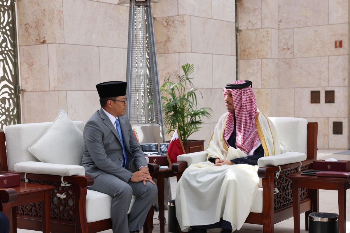 Menlu RI kunjungi Qatar, bahas bilateral hingga isu Palestina - ANTARA News Palu, Sulawesi Tengah - Berita Terkini Sulawesi Tengah