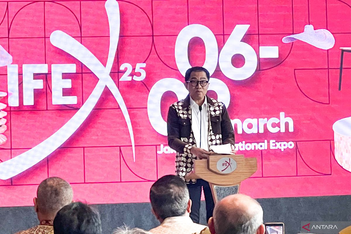 Wamenperin harap IFEX 2025 tingkatkan penjualan furnitur RI di global