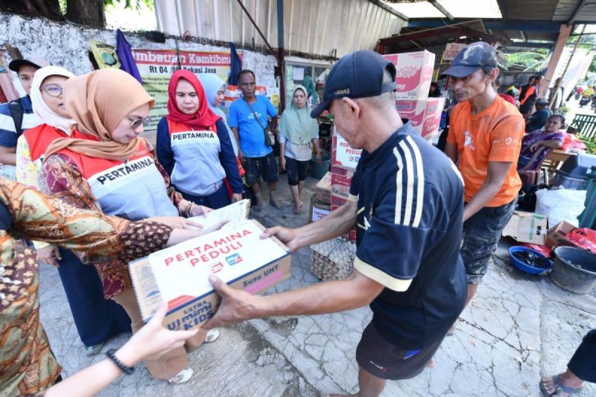 Pertamina galang bantuan dan tim medis untuk penanganan korban banjir Bekasi