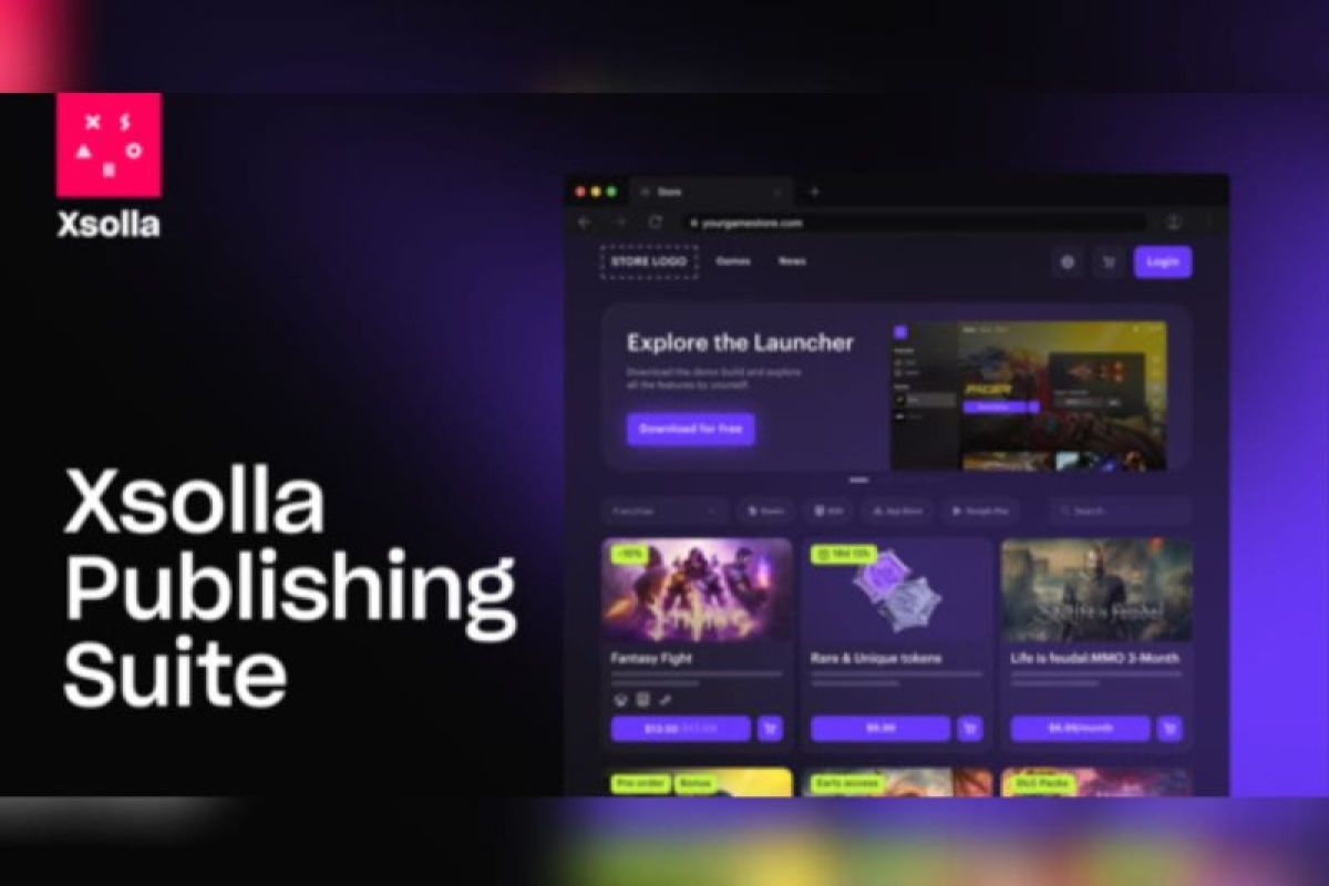 Xsolla Launches Publishing Suite: A Universal Solution Enabling Games to Publish and Sell Directly-to-Consumers Online