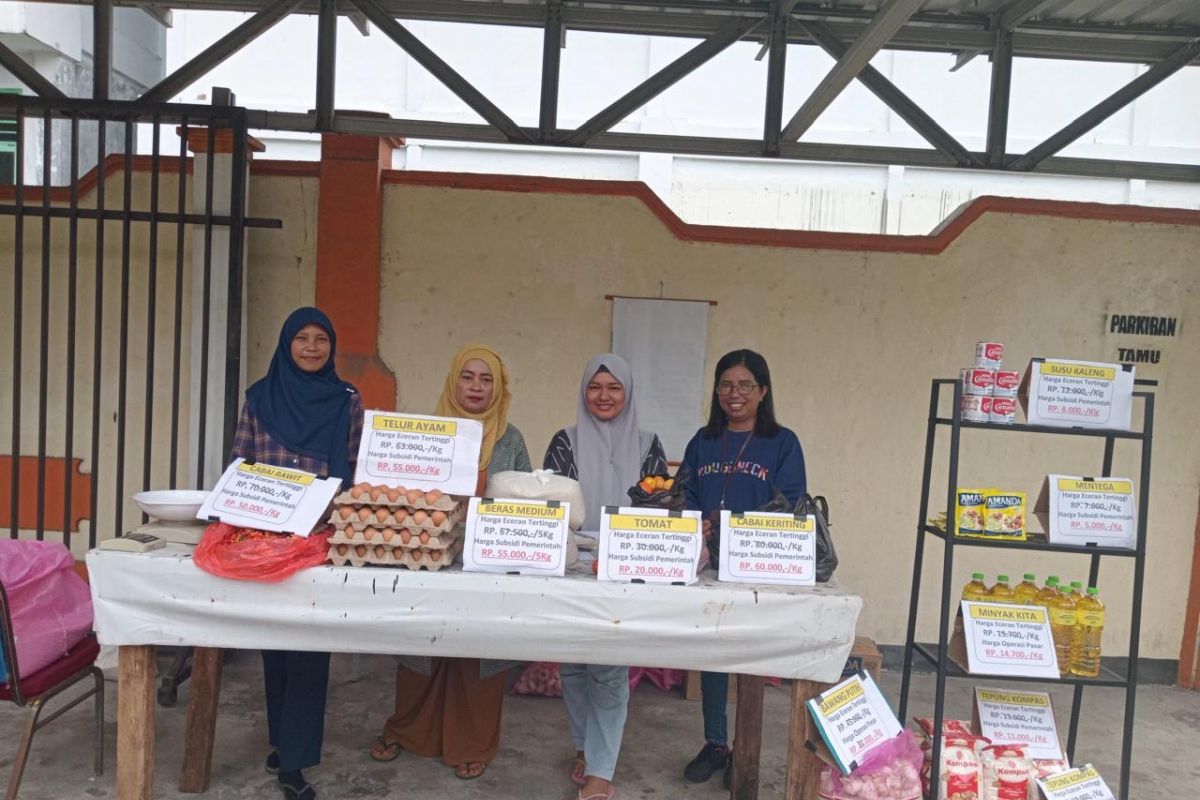 Pemkot Tual  luncurkan operasi pasar di empat titik selama Ramadhan