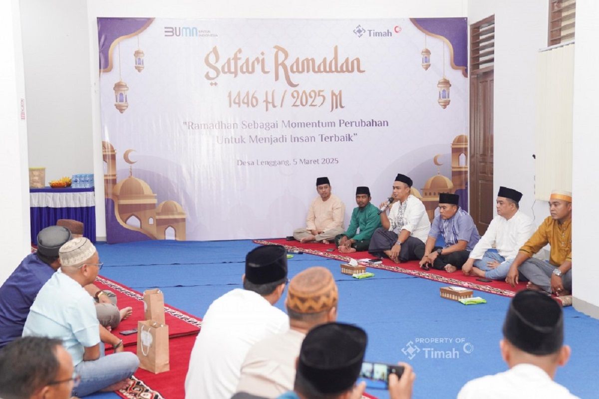 Gelar Safari Ramadan di Pulau Belitung, Direktur Pengembangan Usaha PT Timah pererat silaturahmi