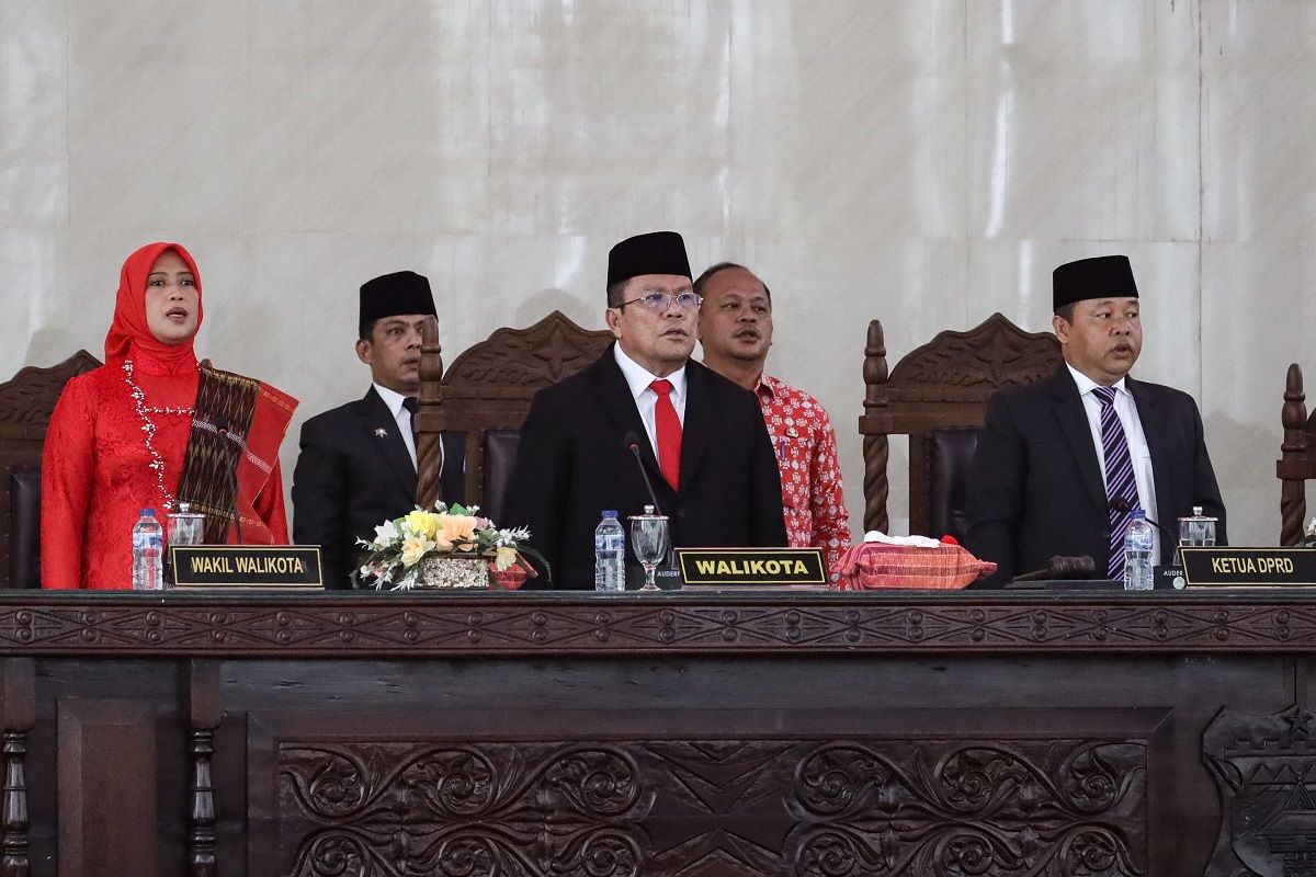 Advetorial - Sertijab kepala daerah Pematangsiantar, Wesly-Herlina nyatakan siap bekerja sepenuh hati
