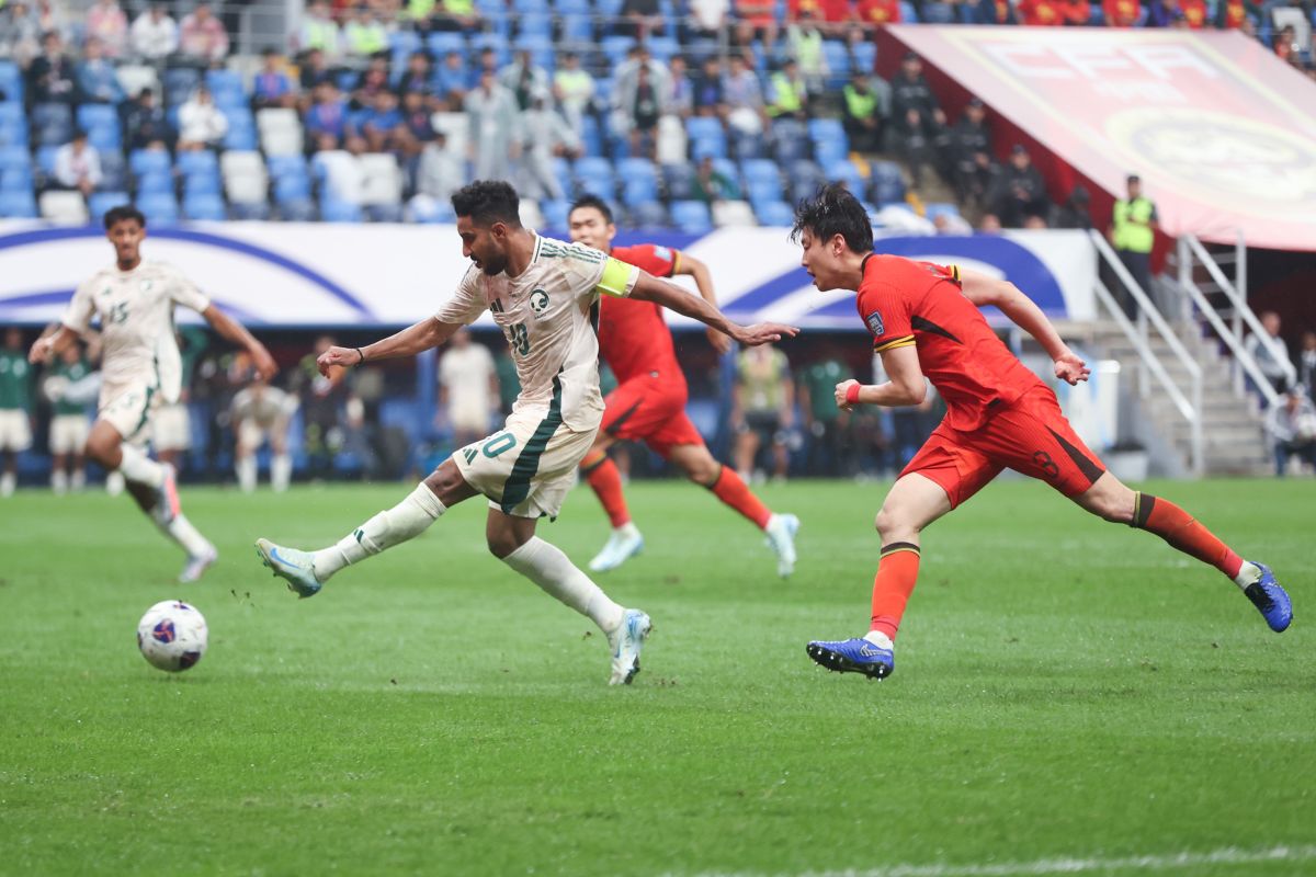 China bertekad kalahkan Arab Saudi di kualifikasi Piala Dunia 2026