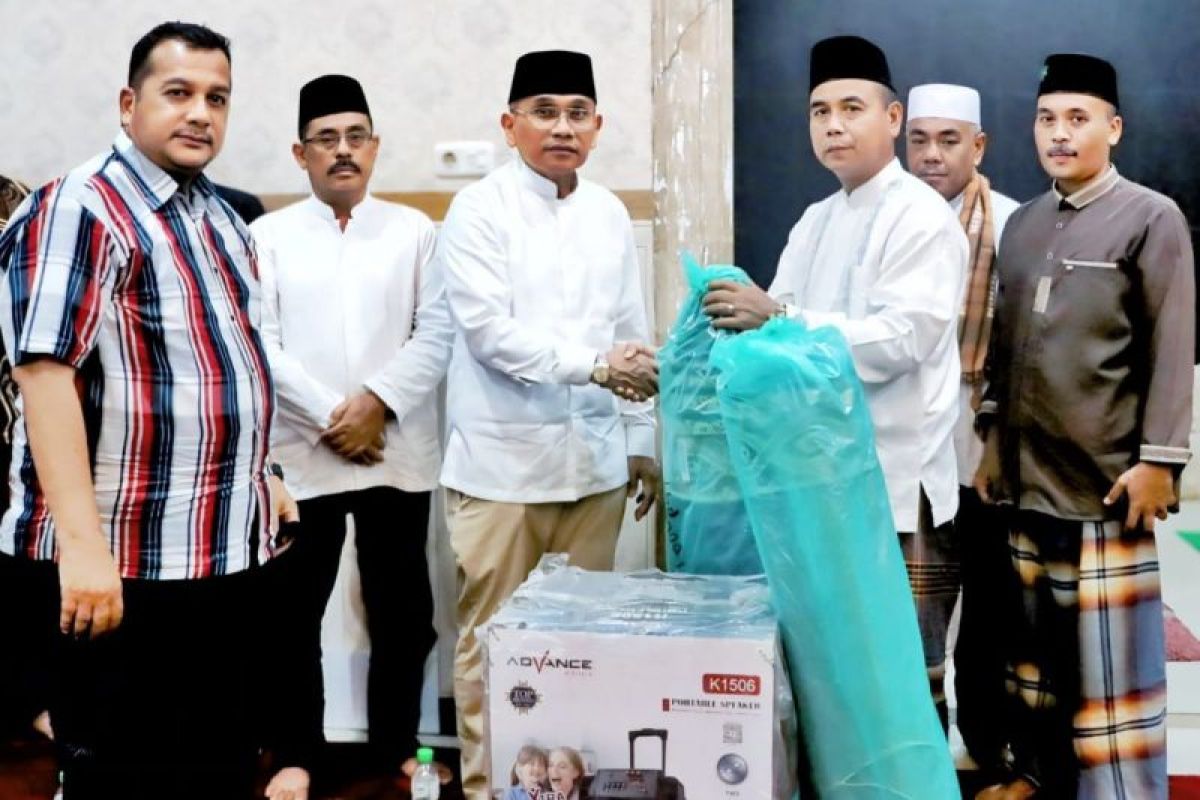 Bupati Simalungun Safari Ramadhan ke Masjid Jami' Karang Rejo