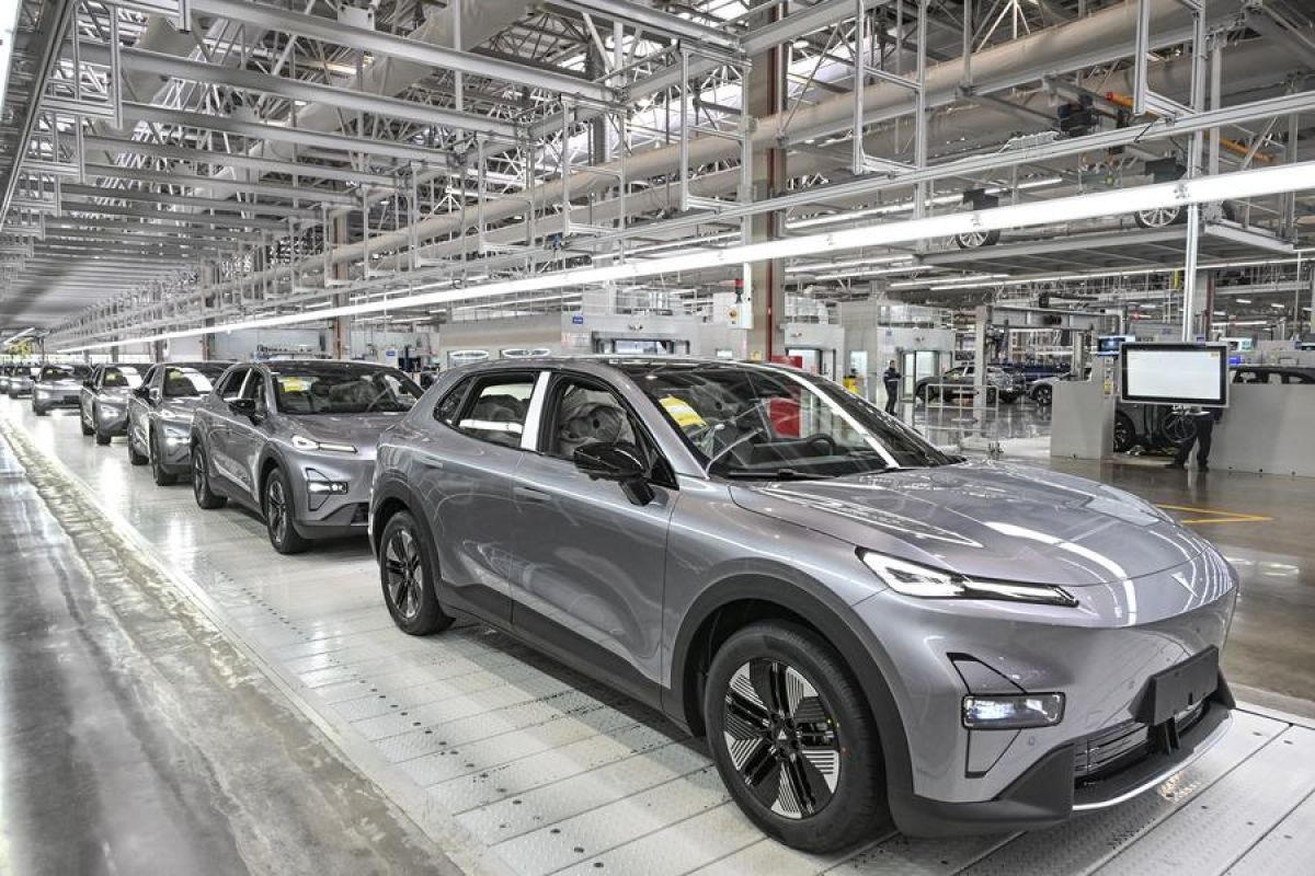 Menilik sekilas pabrik cerdas digital Chang'an Auto di China