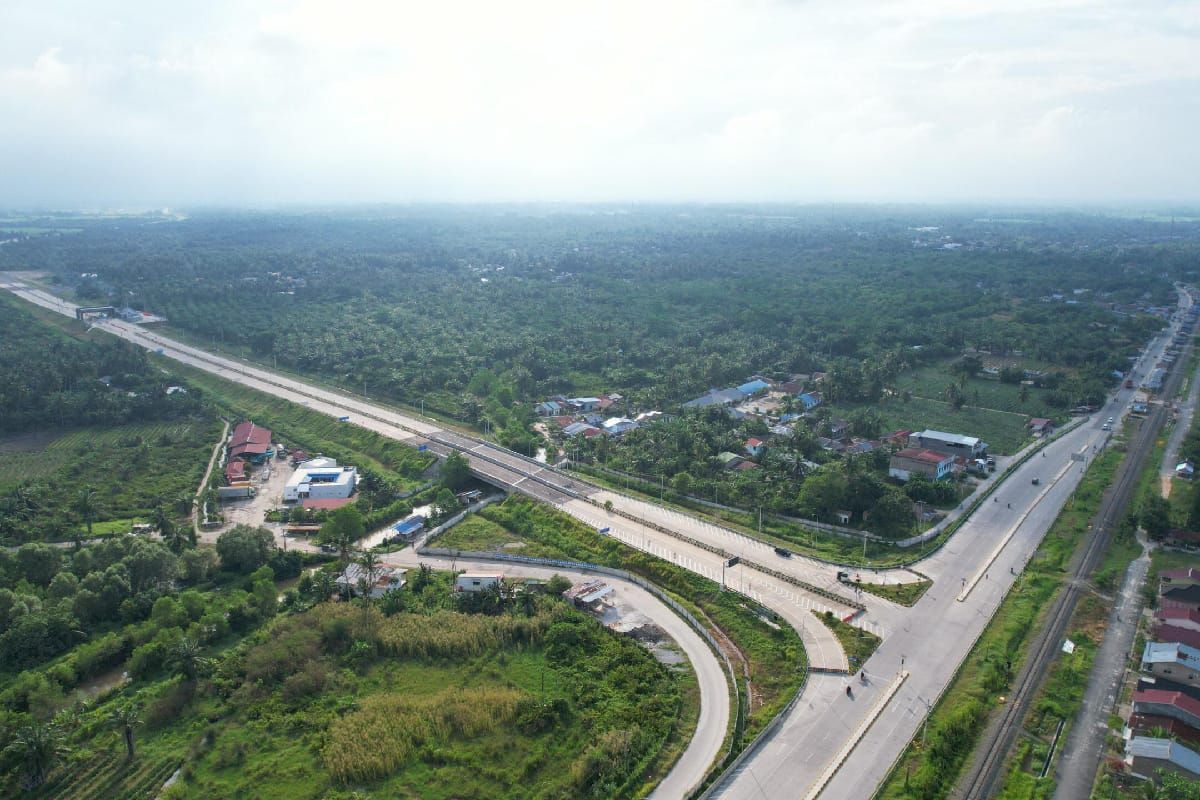 Tol Kuala Tanjung-Indrapura  beroperasi tanpa tarif mulai 9 Maret