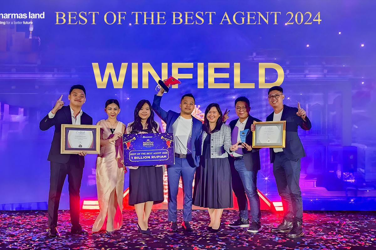 Winfield Real Estate raih agen properti terbaik