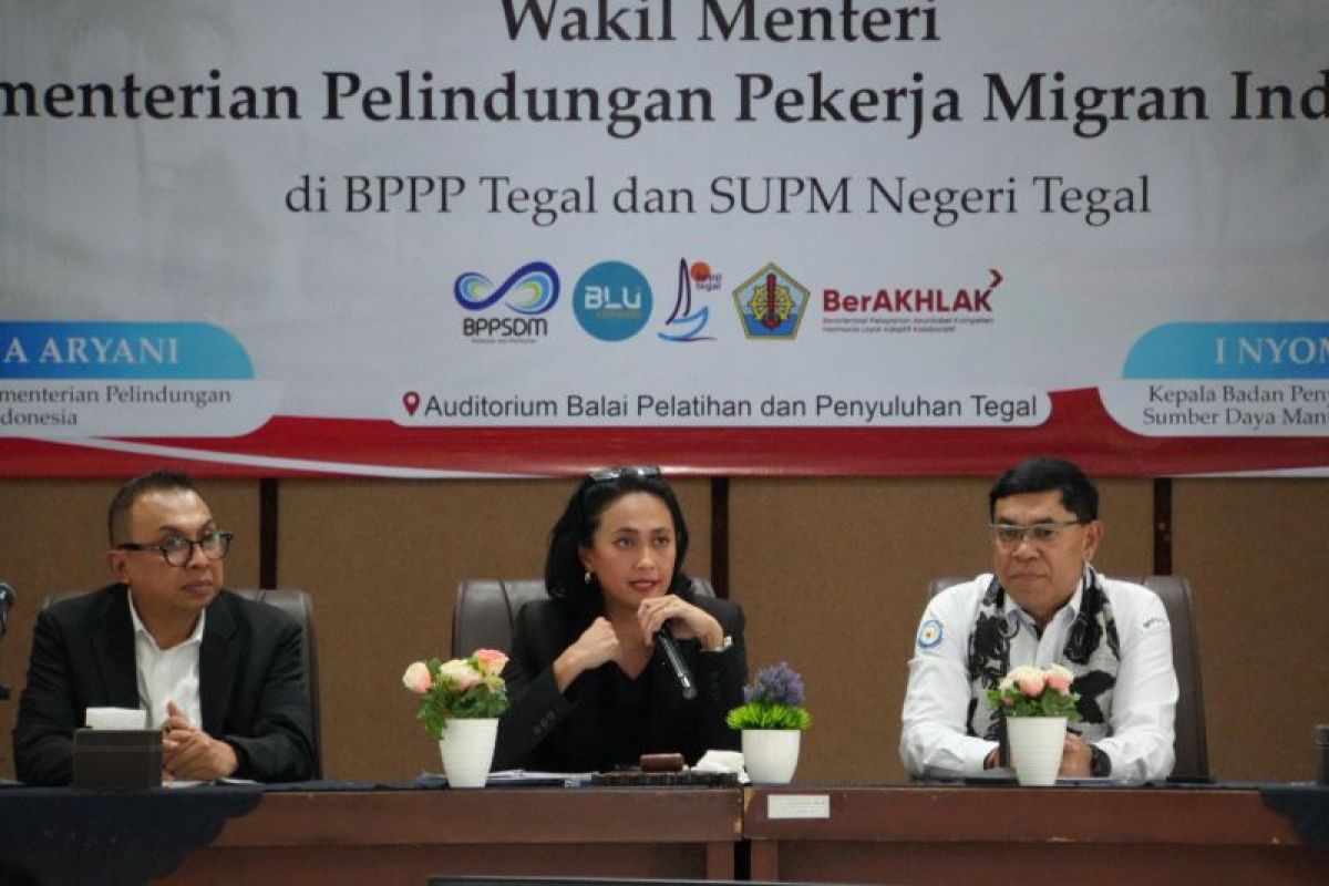 Wamen P2MI optimistis lulusan Balai Pelatihan dan Penyuluhan Perikanan Tegal bisa bekerja ke luar negeri