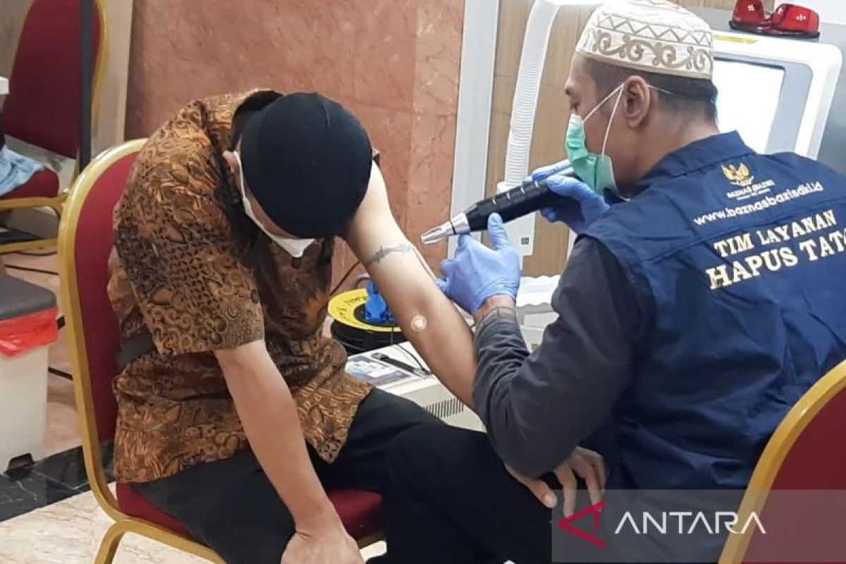 Baznas DKI targetkan 700 orang dihapus tatonya saat Ramadhan 2025
