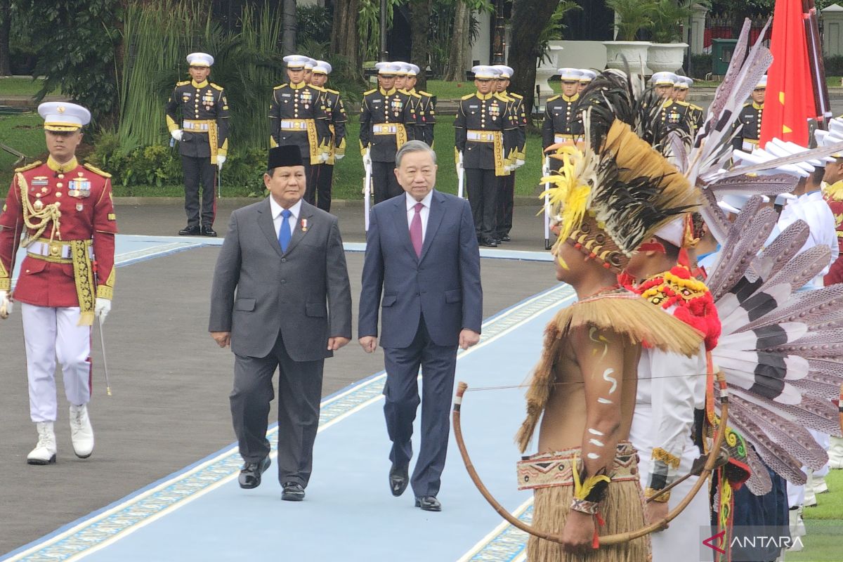 President Prabowo welcomes Vietnam’s CPV leader in Jakarta