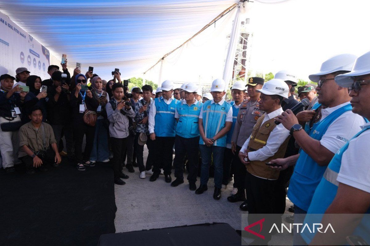 Menteri ESDM pastikan kesiapan listrik PLN Indonesia timur Idul Fitri