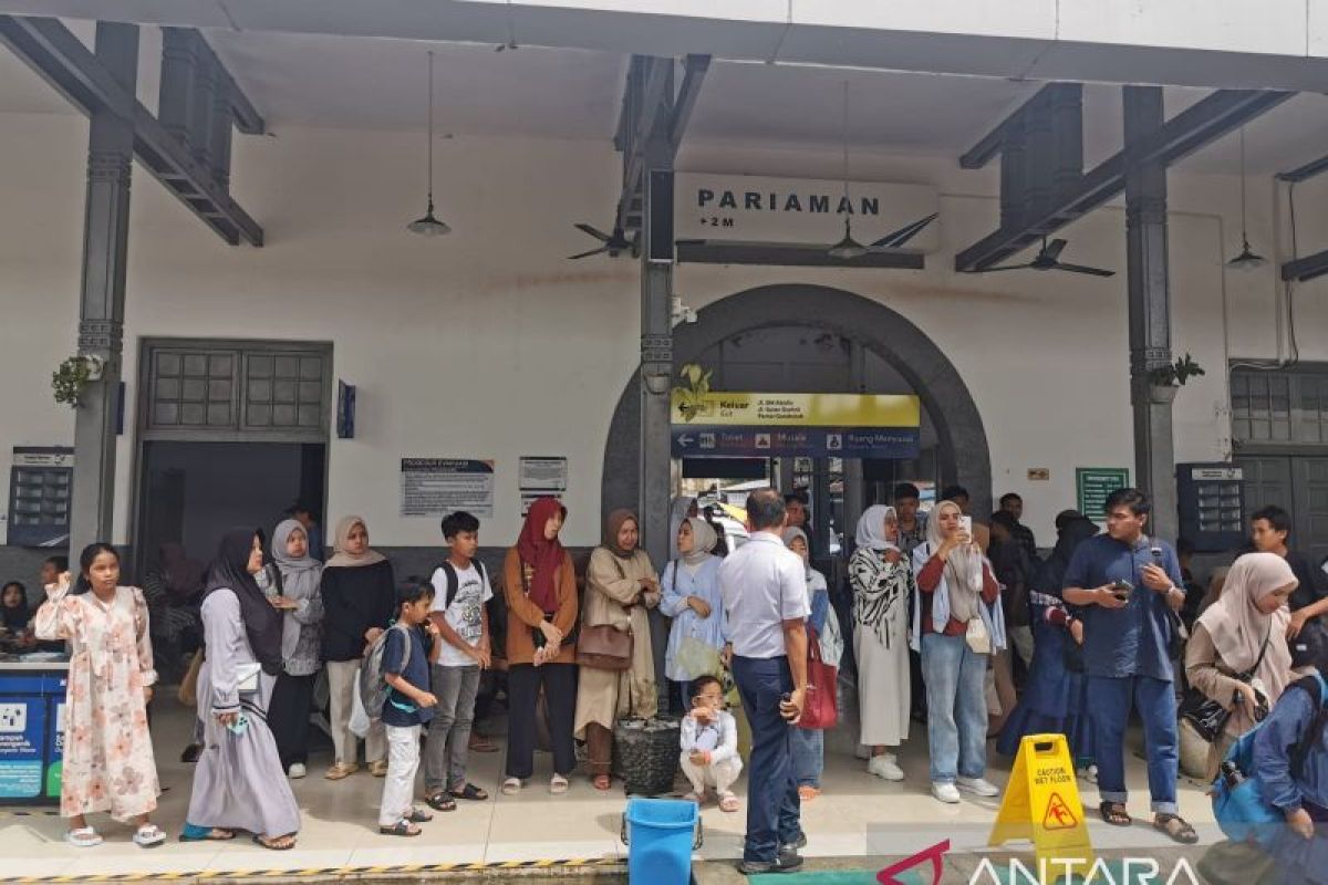 Pengguna KA di Sumbar naik 13 persen pada Januari-Februari