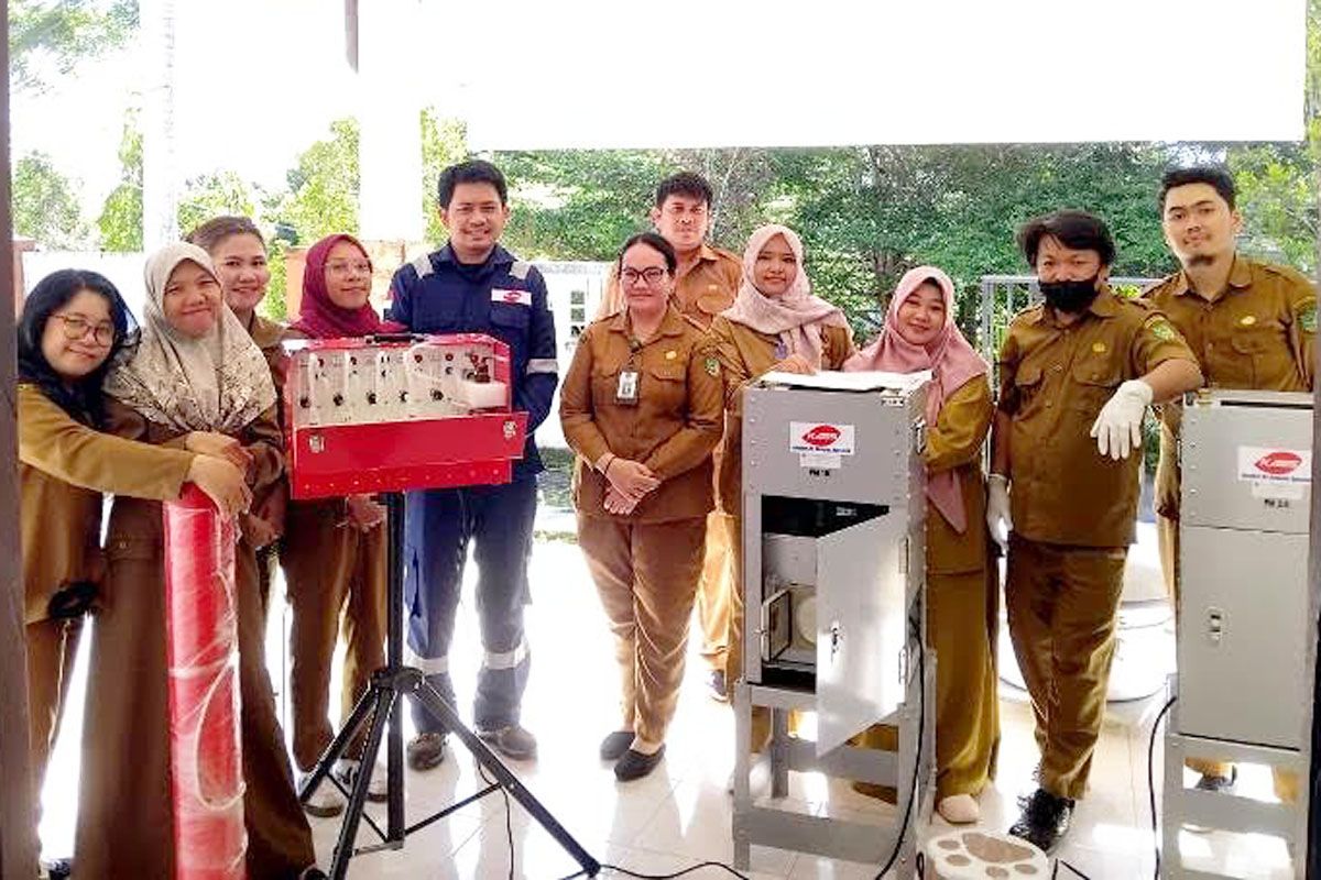 DLH Barito Utara latihan bagi tenaga teknis operasikan peralatan pemantauan lingkungan