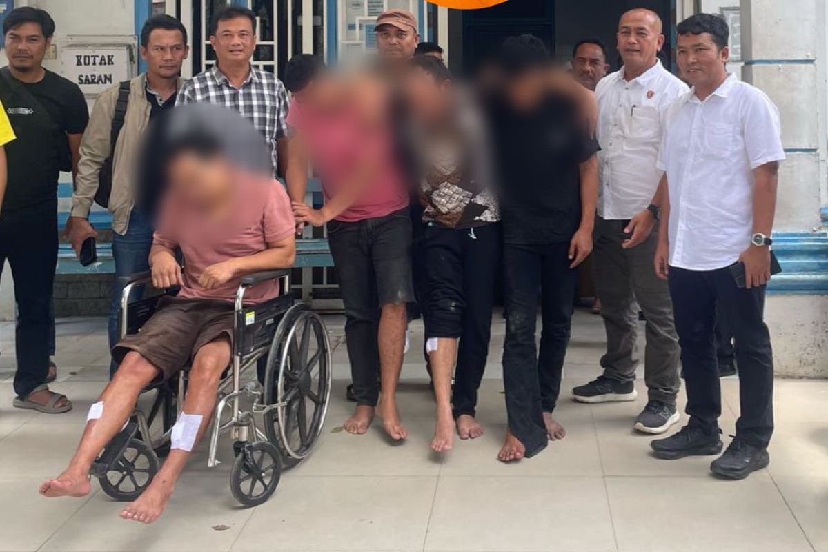 Polres Karo tangkap pelaku diduga  penipuan bermodus polisi gadungan