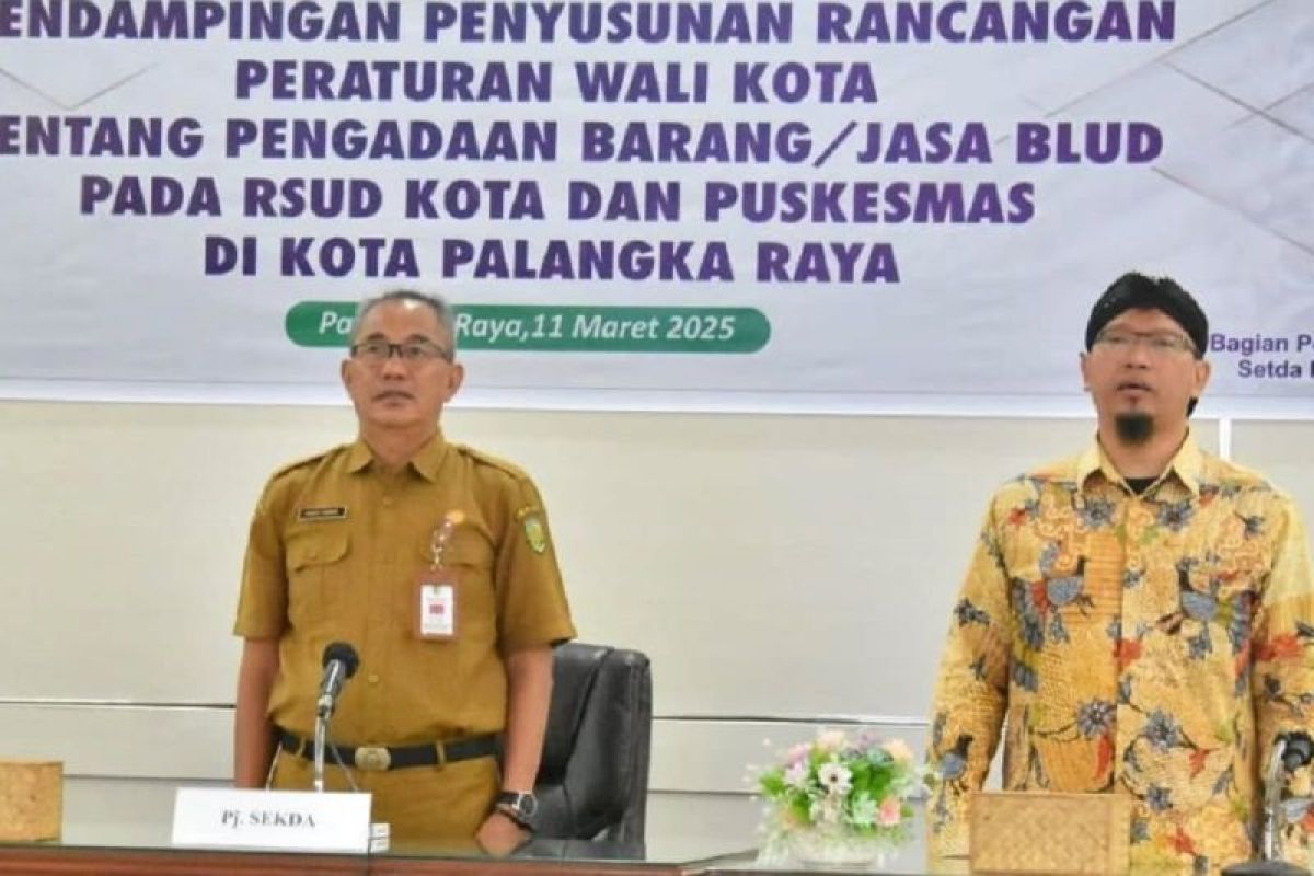 Pemerintah Kota Palangka Raya perkuat regulasi pelayanan kesehatan