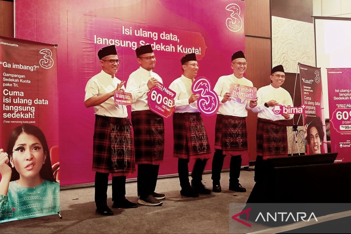 Tri ajak pemuda Samarinda tuai berkah Ramadhan lewat Sedekah Kuota