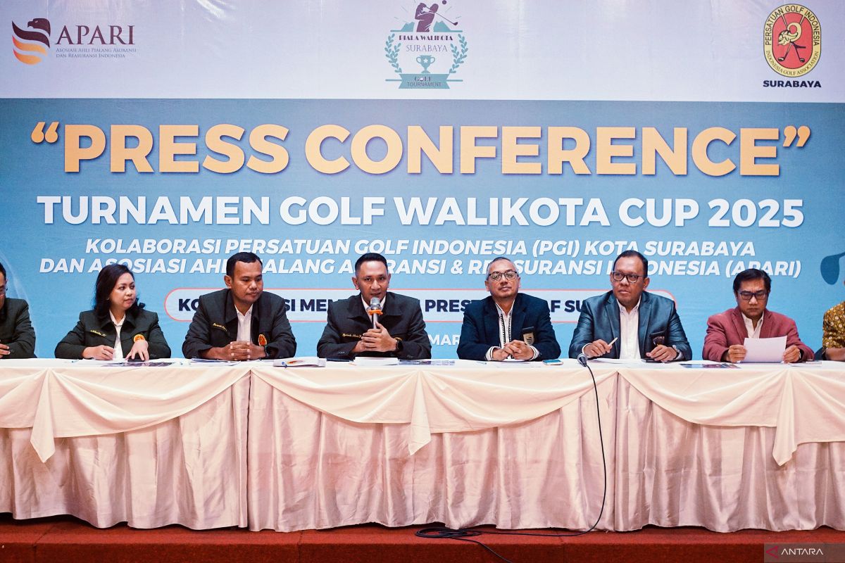 PGI dan APARI kolaborasi gelar Turnamen Golf Wali Kota Surabaya 2025
