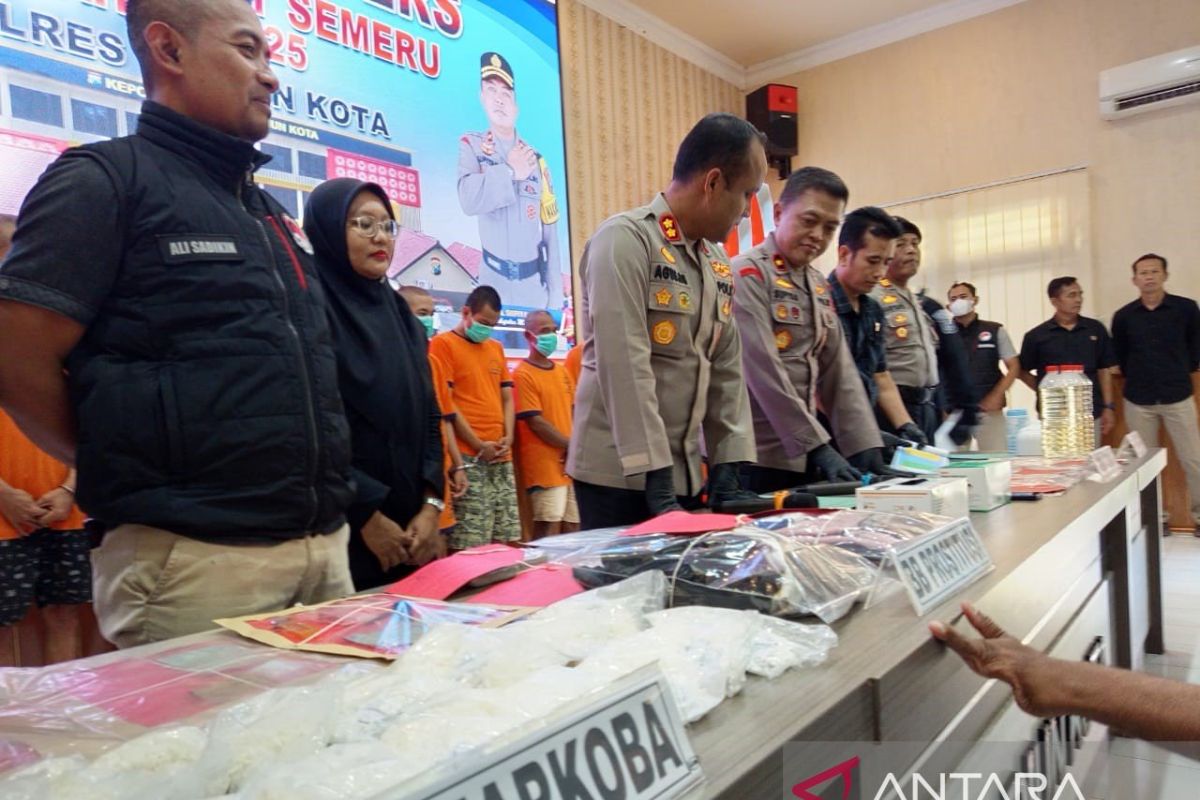 Polres Madiun Kota ungkap empat kasus narkoba saat Operasi Pekat 2025