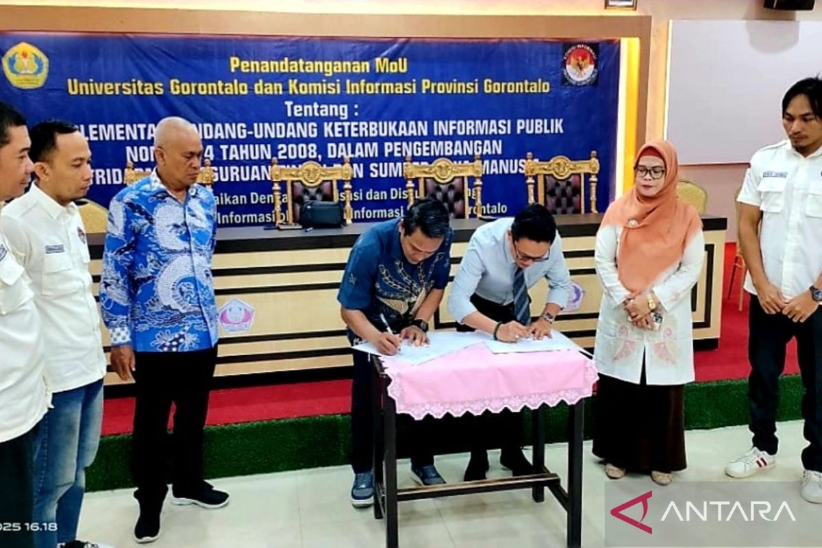 KIP dan Universitas Gorontalo sosialisasikan keterbukaan informasi publik