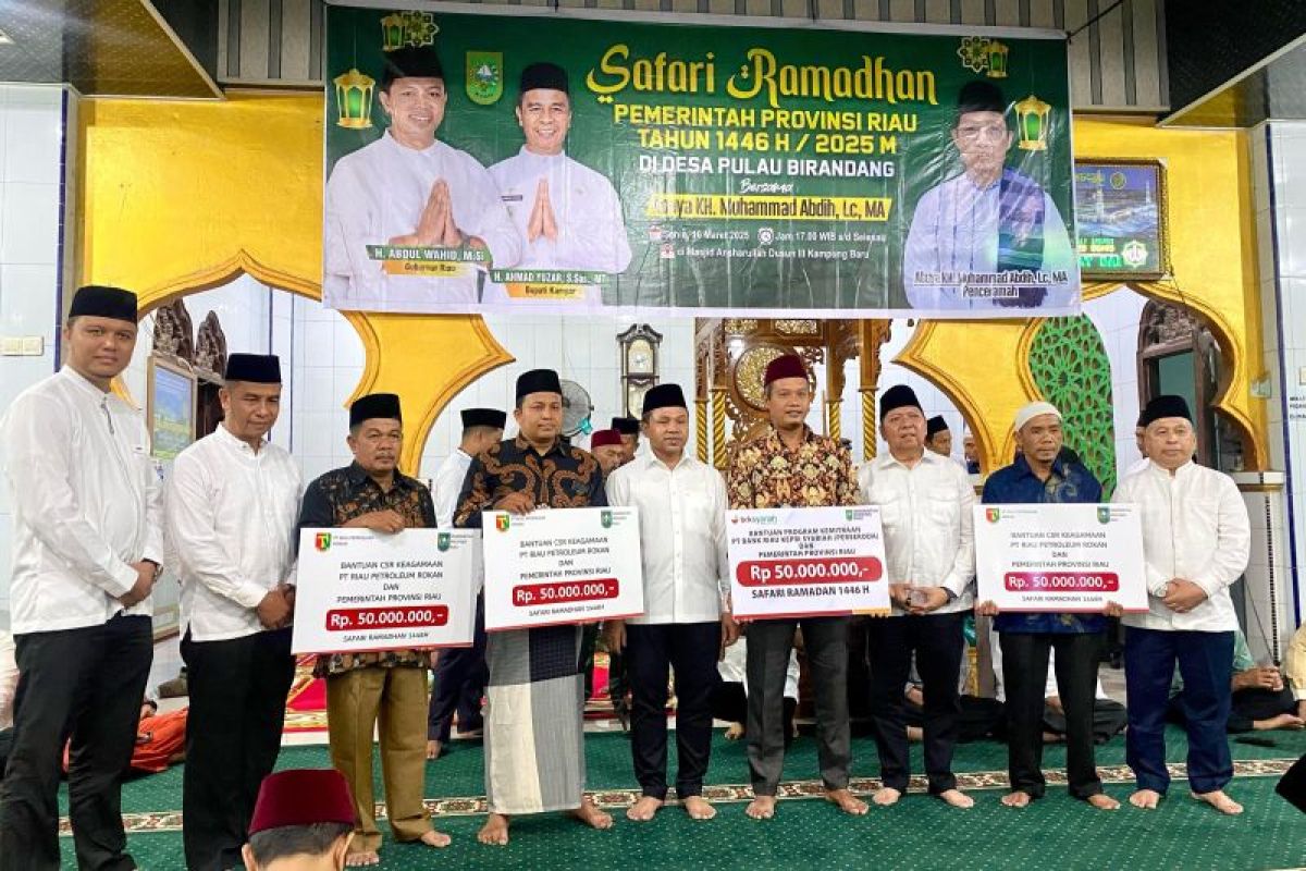 BRK Syariah salurkan Program CSR ke Masjid Al Muttaqin