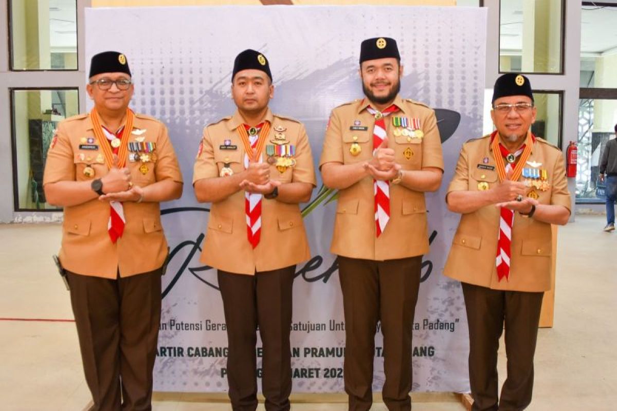 Wako Fadly Amran resmi dilantik sebagai Ketua Kamabicab 09 Gerakan Pramuka Kota Padang periode 2022-2027