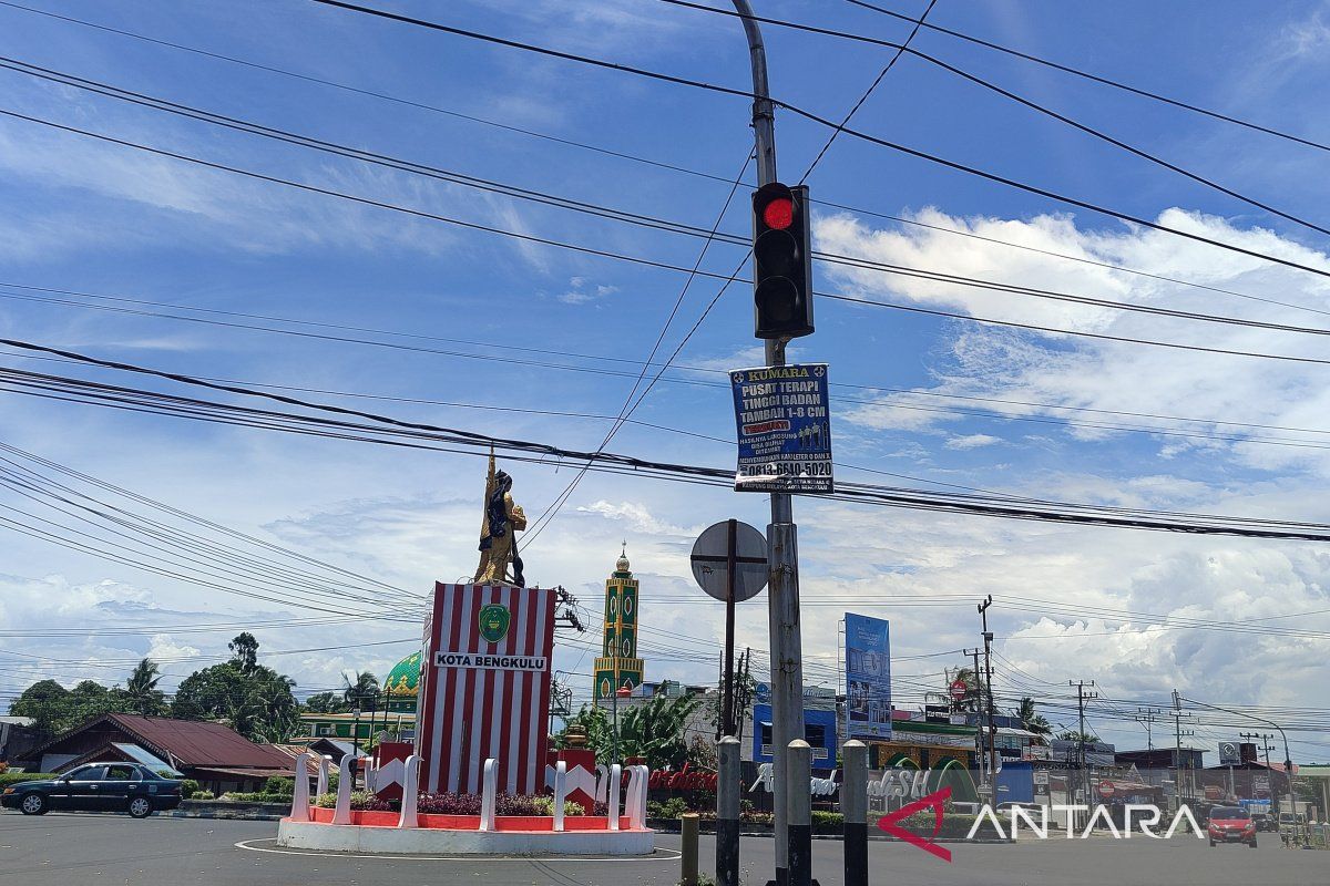 Pemkot Bengkulu tertibkan poster iklan ilegal di pohon
