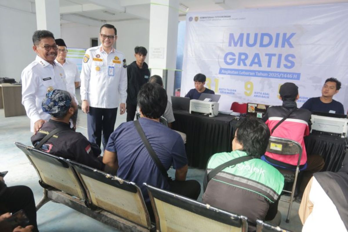 Mudik gratis dari Kota Tangerang dengan 89 bus berangkat 28 Maret