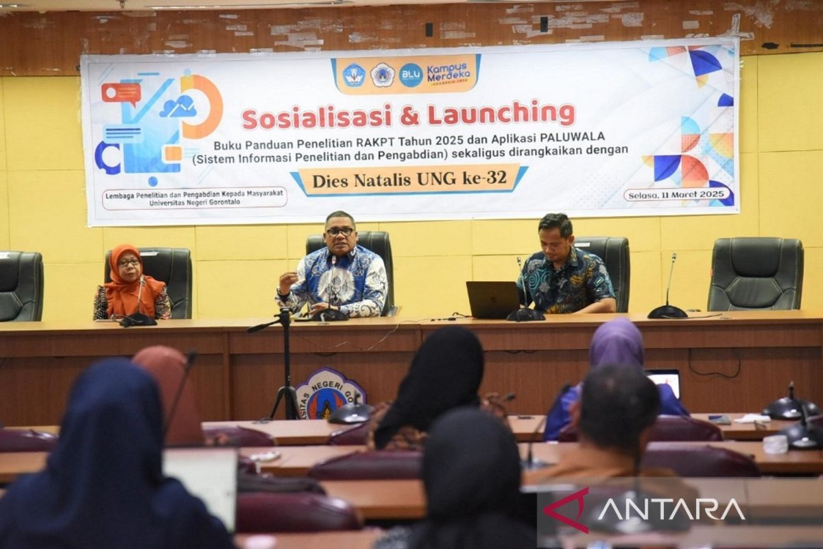 UNG luncurkan panduan penelitian RAKPT 2025