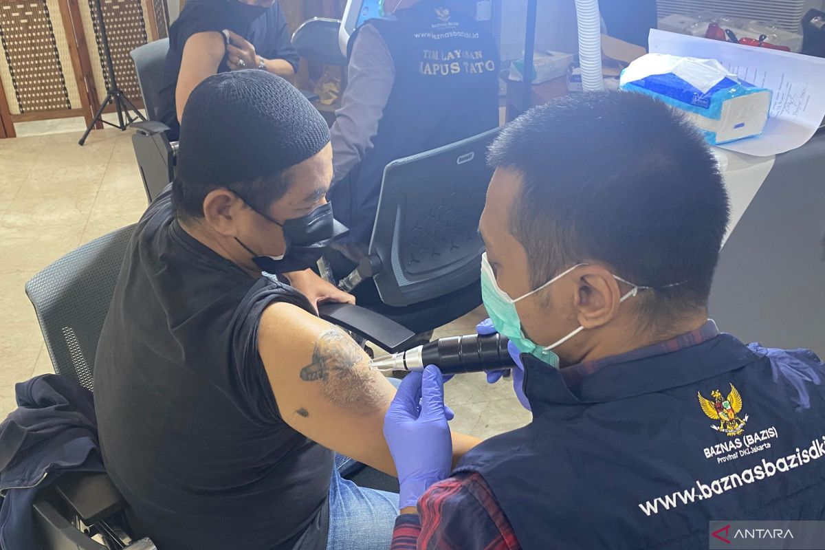 Hapus tato mampu sempurnakan wudhu