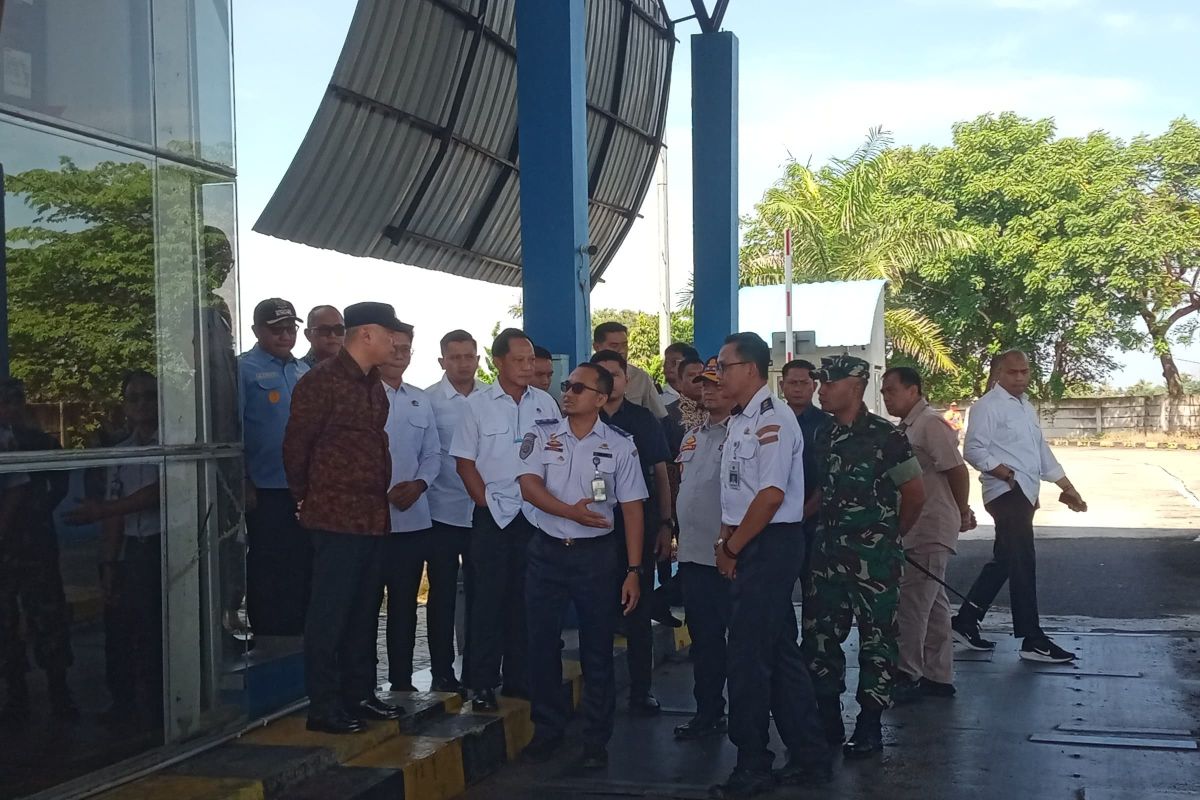 Menteri Perhubungan tinjau UPPKB pastikan kesiapan jelang mudik di Lampung Selatan