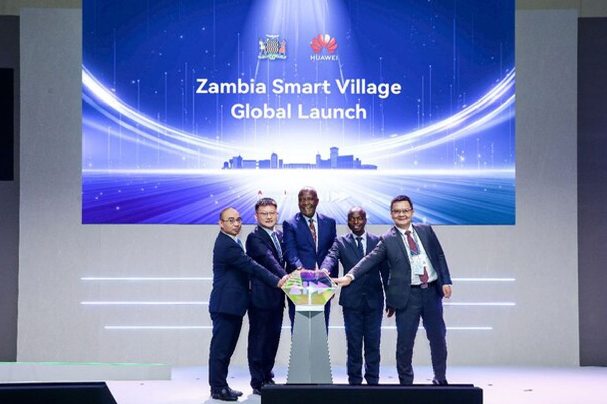 Ministry of Technology and Science of Zambia and Huawei Jointly Launch the Global Smart Village Showcase