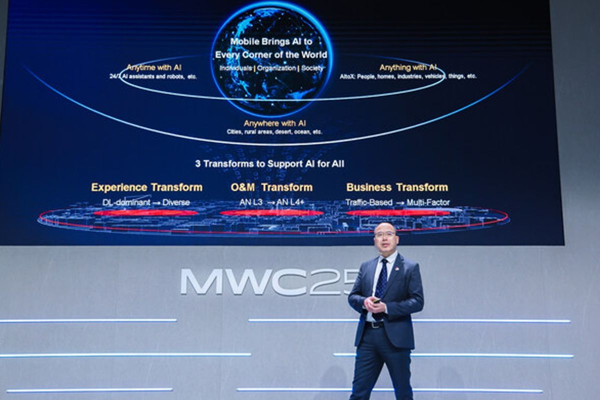 Huawei Launches AI-Centric 5.5G Solutions to Ignite the Mobile AI Era