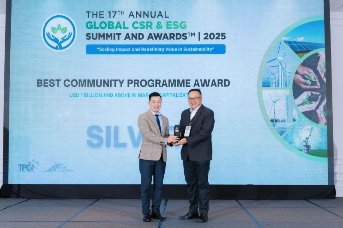 Chandra Asri Group raih penghargaan di Annual Global CSR & ESG Summit and Awards 2025