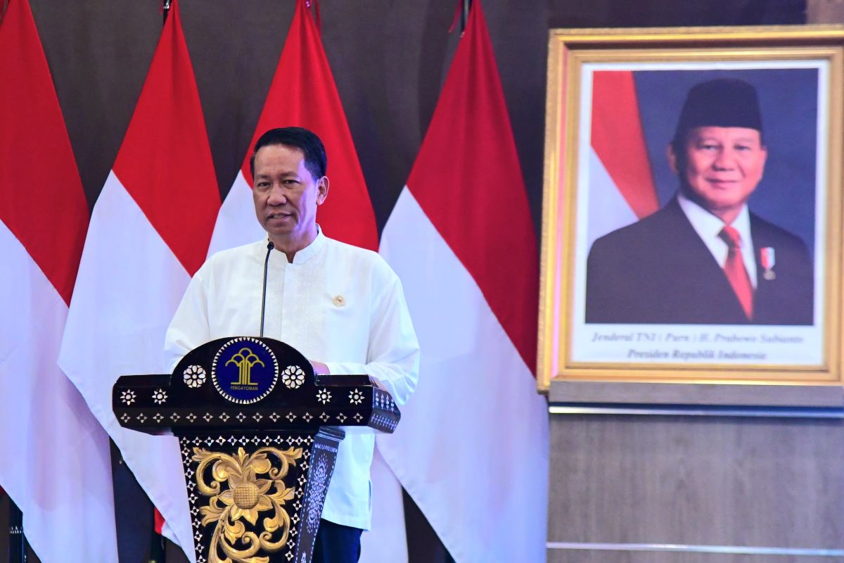 Menkum Supratman ajak media massa bersinergi dalam pembangunan hukum di Indonesia