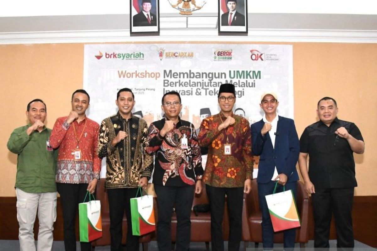 Dukung UMKM naik kelas, BRK Syariah beri pelatihan UMKM Kepri tentang inovasi dan teknologi