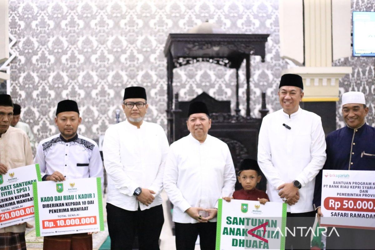 Pemprov Riau safari Ramadhan perdana di Meranti