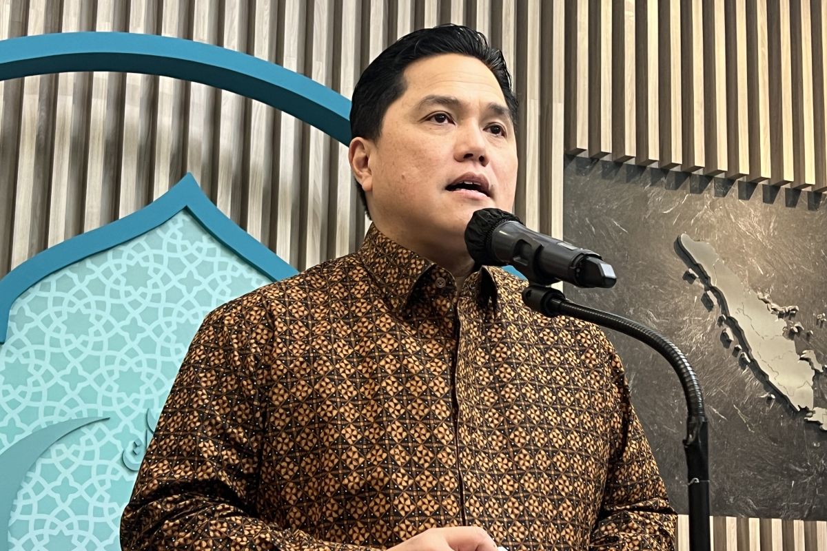 Erick Thohir pertimbangkan ANTARA, Peruri dan Damri jadi PT