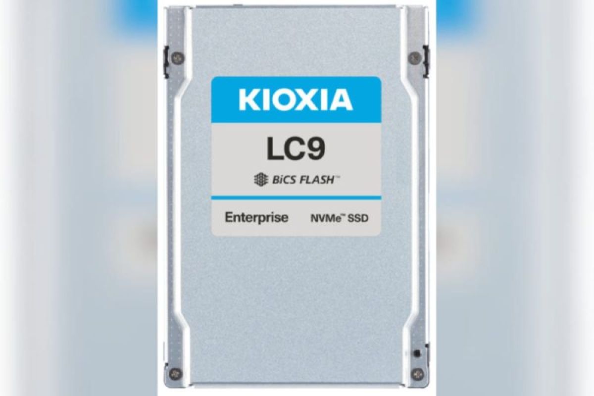 Kioxia Announces High-Capacity KIOXIA LC9 Series 122.88 TB NVMe SSD for AI Applications