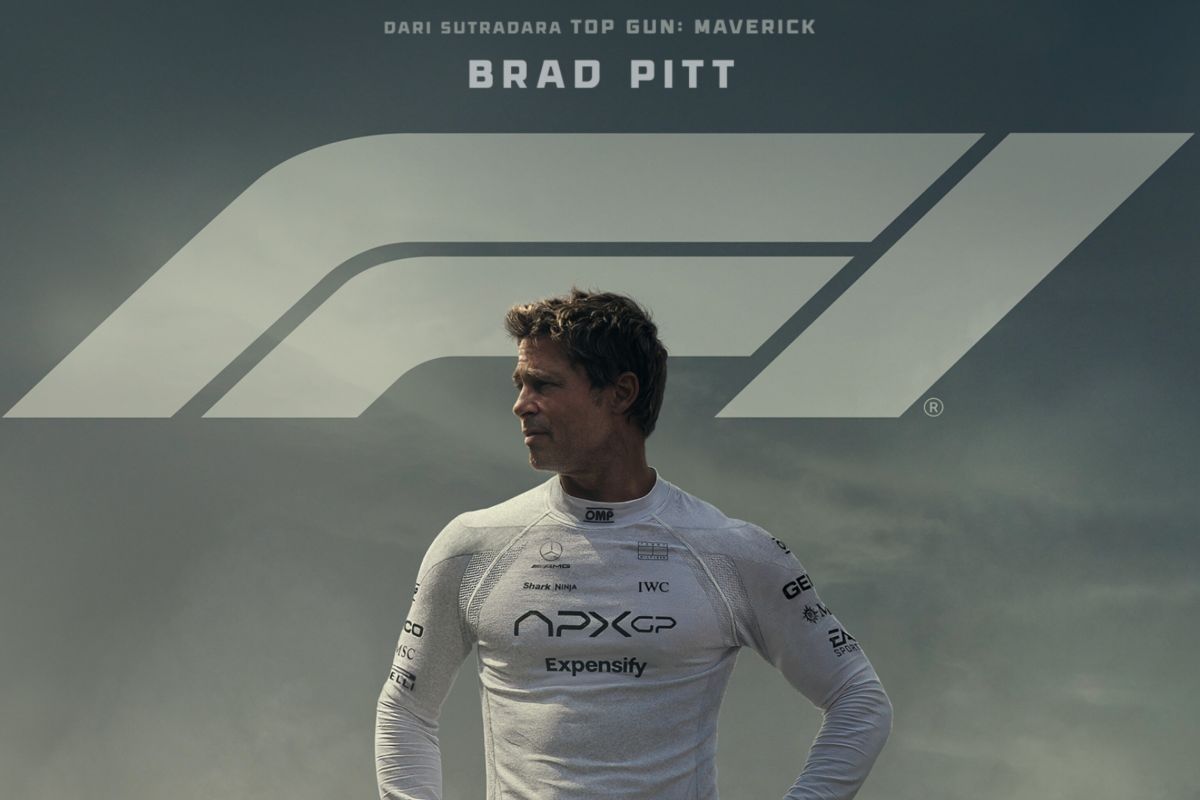 Film berjudul "F1" siap hadir di layar lebar global pada 25 Juni 2025