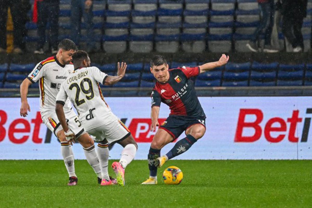 Genoa kembali ke jalur kemenangan setelah pukul Lecce 2-1