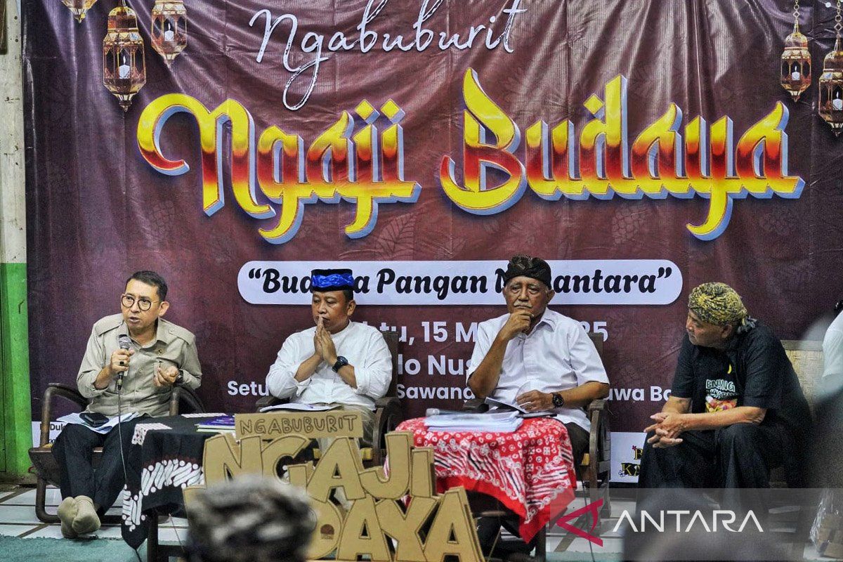 Menteri Kebudayaan bahas kuliner sebagai wujud ekspresi budaya
