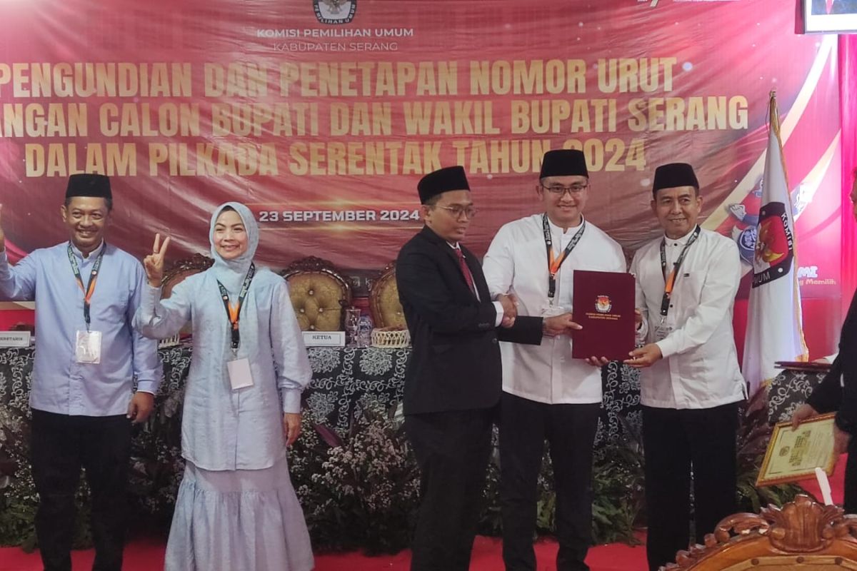 KPU Serang tidak buka pendaftaran calon pengganti Paslon PSU