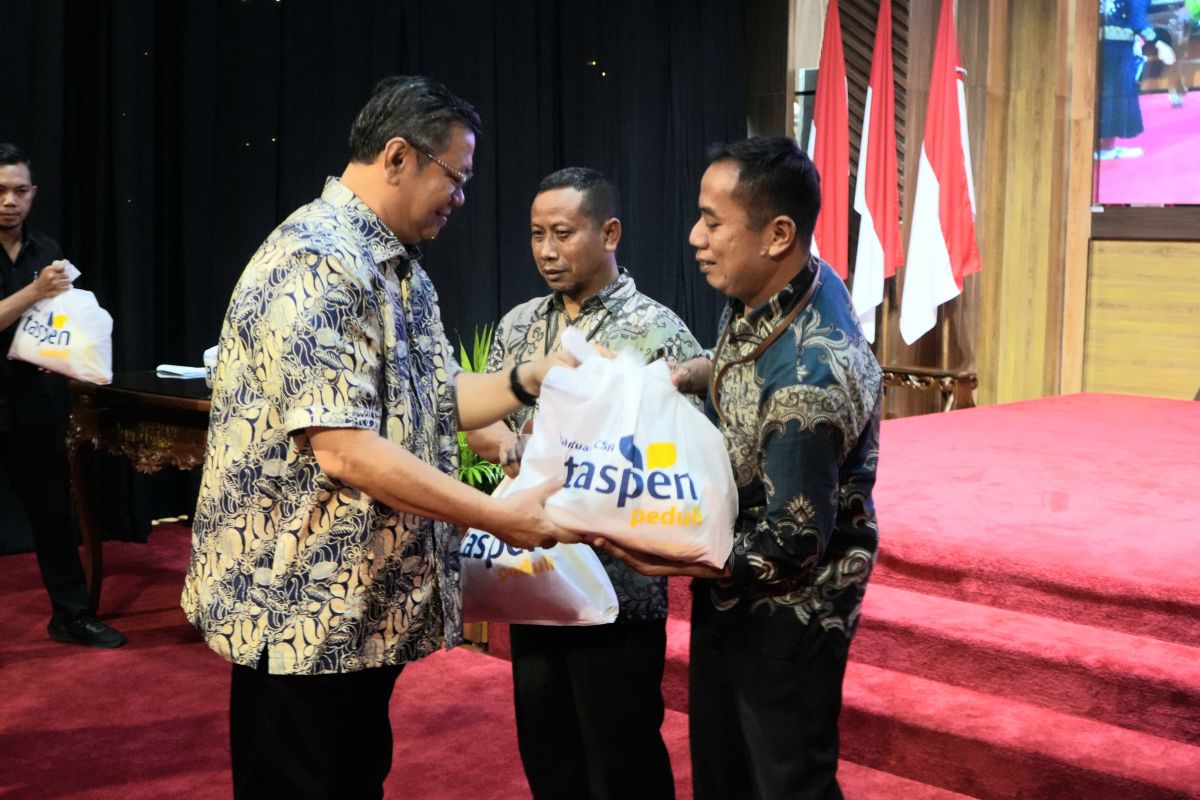 Taspen Peduli salurkan 7.300 sembako gratis pada Ramadhan 1446 H